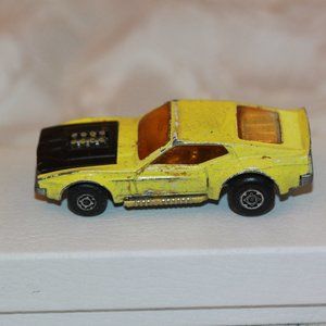 Matchbox Lesney Superfast Series Ford Boss Mustang No. 44  Yellow 1972